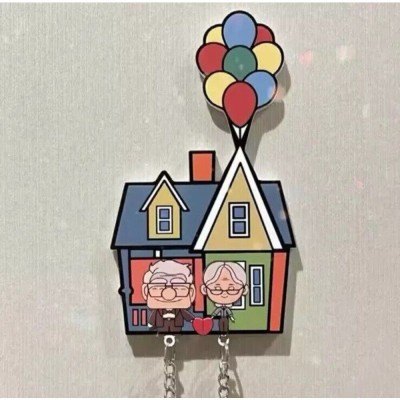 Up Movie Couple Keychains